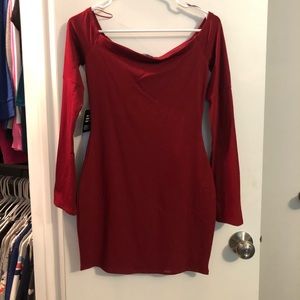 NWT Express Off the Shoulder Dress